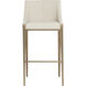 Dionne 40.75 inch Monument Oatmeal Barstool